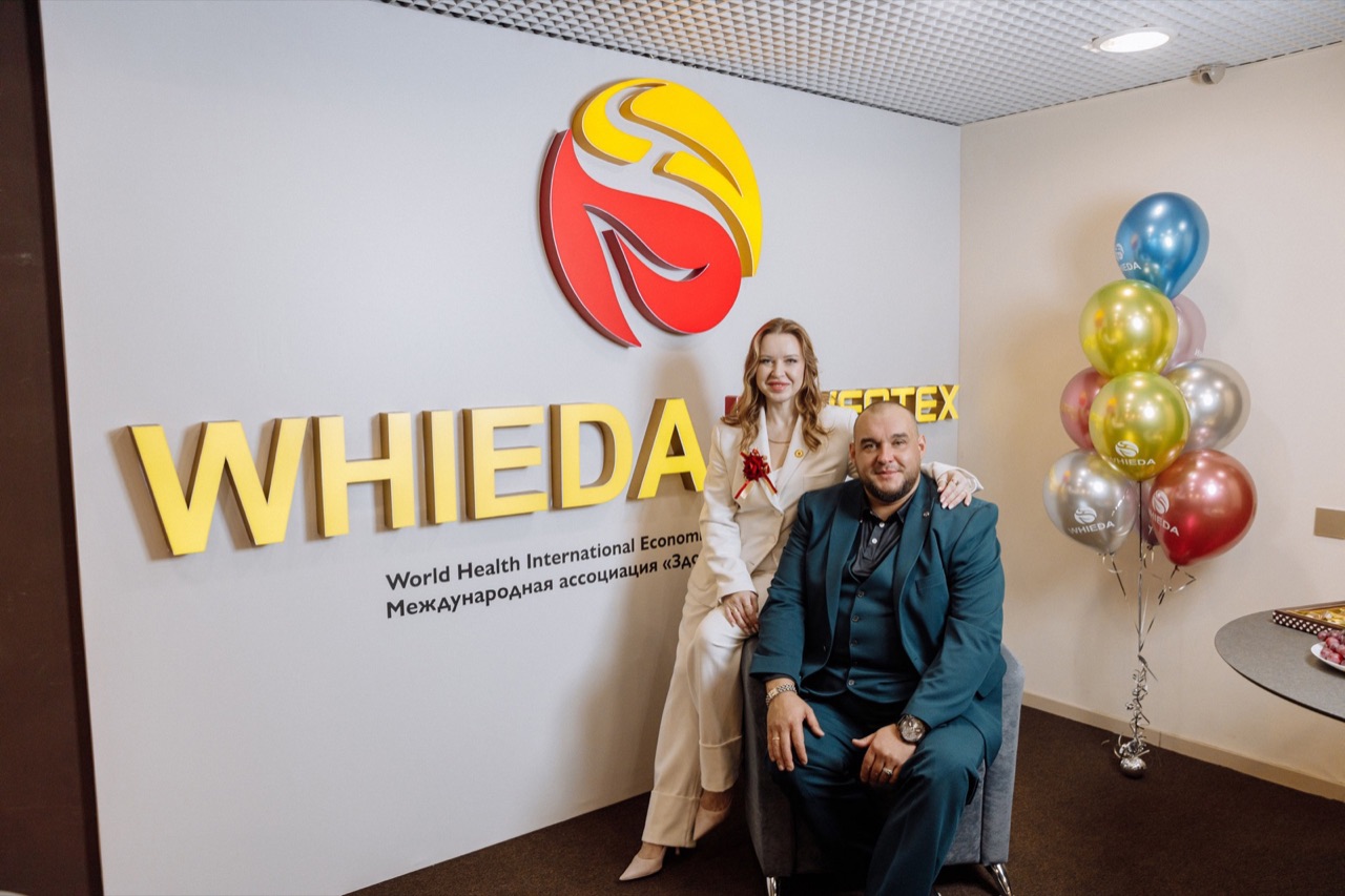 Сергей и Ольга Вершинины в офисе Виеда и Invertex Club в Новосибирске